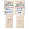 Image 1 : Harry Truman ''Memoirs'' Signed