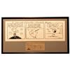 Image 1 : Charles Schulz ''Peanuts'' Signed Comic Strip