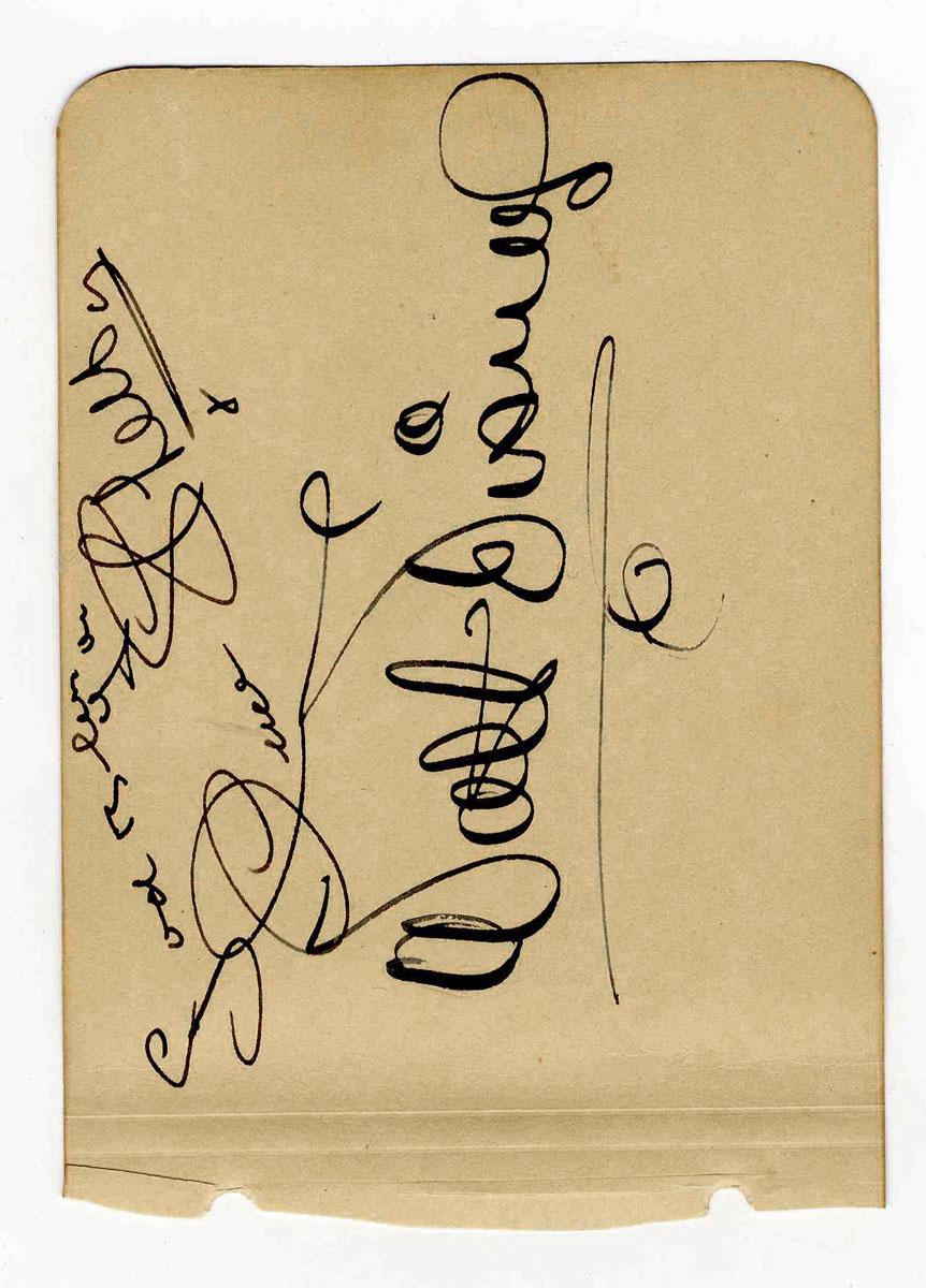 Walt Disney Signature Walt Disney Signature