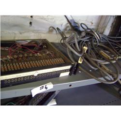 TTL audio patch bay - 25 pin amp with cabels