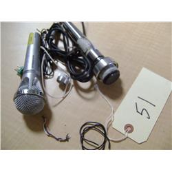 lot - Microphones- 2 pc SENHEISER MD 416 -U & radio shack