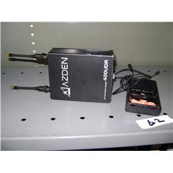 lot - 2 pcs- azden uhf 400 dr