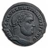 Image 1 : Ancient Coin - Gallerius AE Follis, AD 305-311 THIS EMPEROR DIED HORRIBLY FROM A WASTING DISEASE