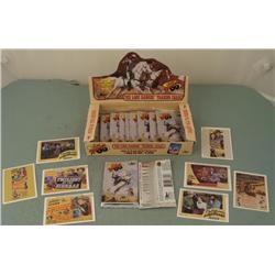 Lone Ranger Trading Cards Original Box + Western Cards