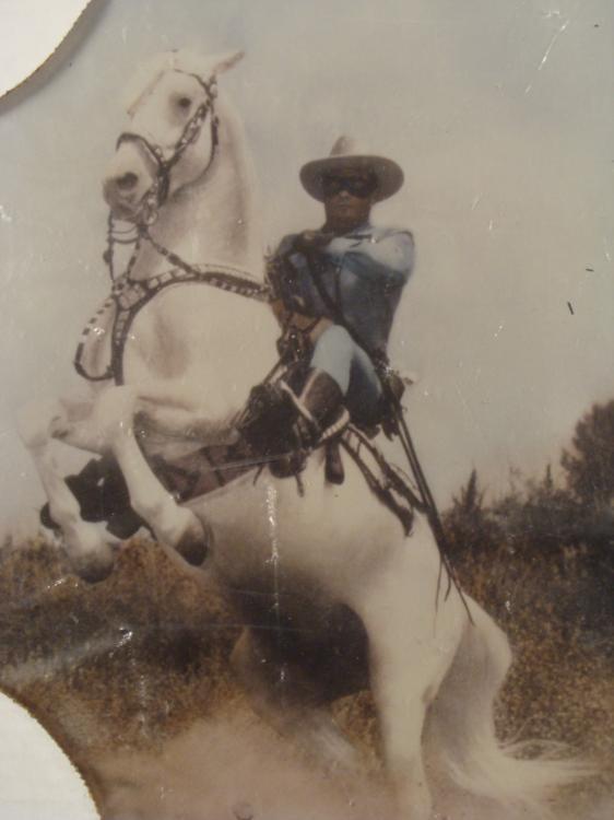 Lone Ranger Ltd Ed Collectors Plaque w/ Photo Mint