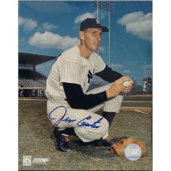Jim Coates New York Yankee Signed 8x10 Photograph