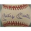 Image 2 : Mickey Mantle Signed Autographed OAL Baseball