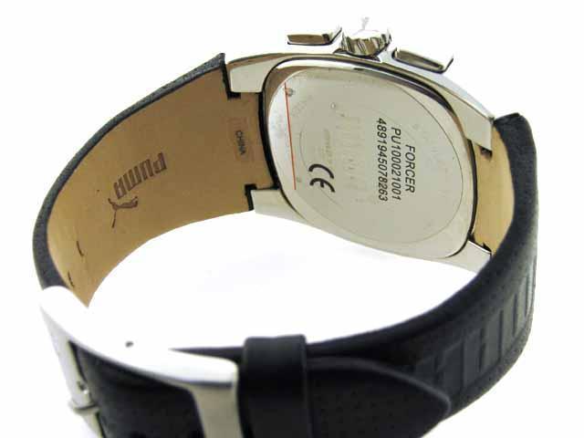 puma leather watch