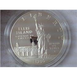 1986-S US LIBERTY SILVER DOLLAR PROOF