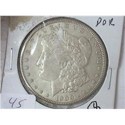 1900 MORGAN SILVER DOLLAR