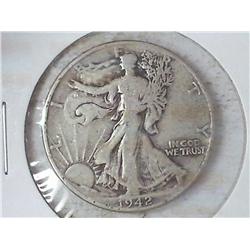 1942 WALKING LIBERTY HALF DOLLAR