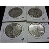 Image 1 : 1936, 43, 42-D & 45-D WALKING LIBERTY HALF DOLLARS