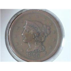 1856 US LARGE CENT