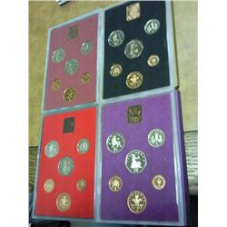 1978-81 GREAT BRITAIN & NORTHERN IRELAND PROOF SET