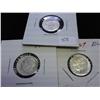Image 1 : 1946, 50 & 64-D ROOSEVELT DIMES SILVER