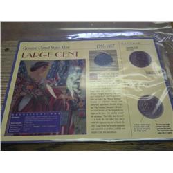 1846 US LARGE CENT (AS SHOWN)