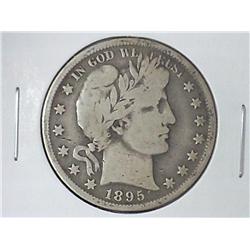 1895 BARBER HALF DOLLAR (VERY GOOD)