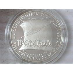 1987 US CONSTITUTION SILVER DOLLAR PROOF