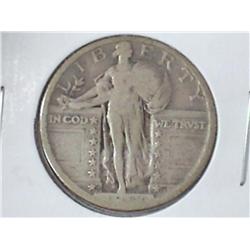 1918-S STANDING LIBERTY QUARTER