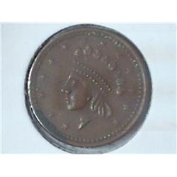 CIVIL WAR TOKEN "OUR ARMY"