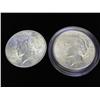 Image 1 : 2-1922 PEACE SILVER DOLLARS