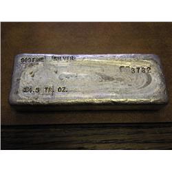 14.5 TROY OUNCE .999 FINE SILVER BAR