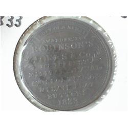 1833 HARD TIMES TOKEN HT-153