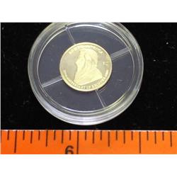 2005 LIBERIA $10 GOLD COIN KRUGERRAND
