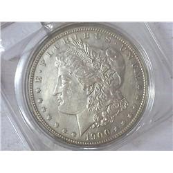 1900 MORGAN SILVER DOLLAR (UNC)