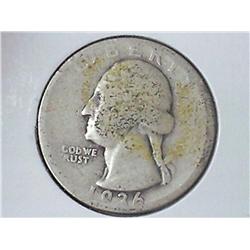 1936 WASHINGTON SILVER QUARTER
