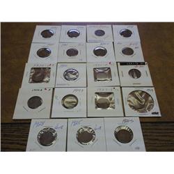 19 ASSORTED LINCOLN CENTS 1921-39