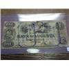 Image 1 : $1 OBSOLETE CURRENCY "BANK OF AUGUSTA"