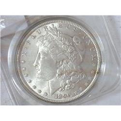 1890 MORGAN SILVER DOLLAR (UNC)