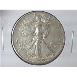 1944-D WALKING LIBERTY HALF DOLLAR