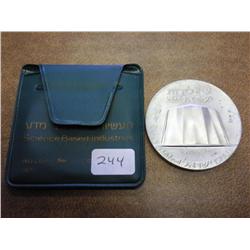 1971 ISRAEL 10 LIROT UNC .7524 OZ ASW