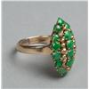 Image 2 : Chinese Jadeite And 14K Gold Ring
