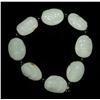 Image 1 : Chinese Qing Carved Jade Bracelet