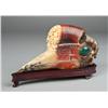 Image 1 : A Fine Chinese Carved Hornbill Casque