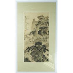 Chinese Watercolor Painting Attb. to Yuan Jiang