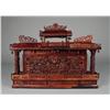 Image 1 : A Very Fine Chinese Carved Boxwood Wall