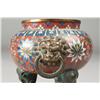 Image 8 : A Fine Chinese Qing Cloisonne & Bronze Censor