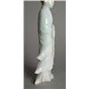 Image 5 : A Fine Chinese Qing Carved Jadeite Guanyin