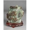 Image 1 : A Fine Chinese Carved Jade Teapot