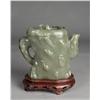 Image 5 : A Fine Chinese Carved Jade Teapot