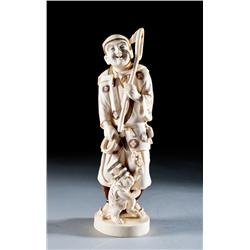 A Very Fine Japanese Meiji Period Ivory Carving