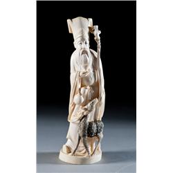 A Fine Chinese Qing Ivory Carving