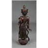 Image 1 : Chinese Bronze Lacquered Figure of Buddha