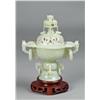 Image 1 : Chinese Carved Jade Censor And Cover