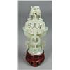 Image 3 : Chinese Carved Jade Censor And Cover