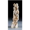 Image 1 : Exceptional Japanese Meiji Carved Ivory Figure